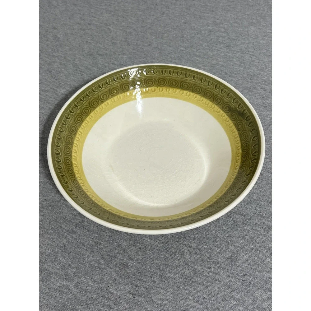 Vintage Stonecraft Aruba Soup Bowl Japan 8.25
